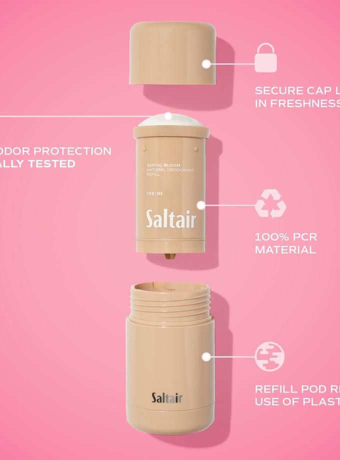 Santal Bloom - Skincare Deodorant Refill Pod New Arrival